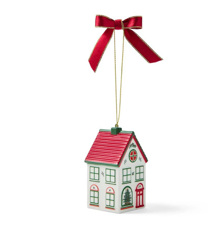 Christmas Tree Village Ornament