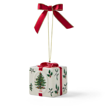 Christmas Tree Holiday Gift Box 2026 Ornament 