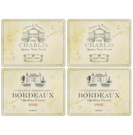 Vin de France Placemats 4-p