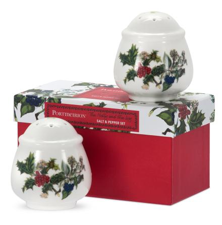 Holly & Ivy Salt & Peppar Set