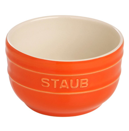 Ramekin orange 2-p