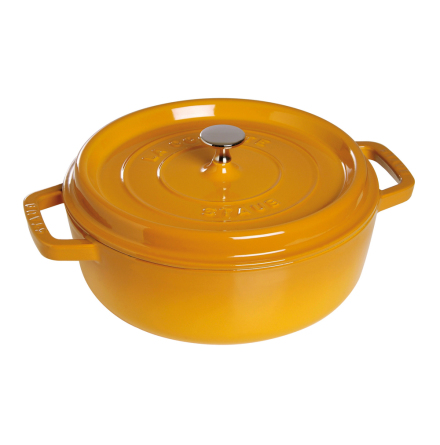 Cocotte rund 26cm with steamer