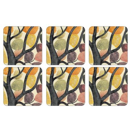 Dancing Branches Glasunderlgg 6-pack