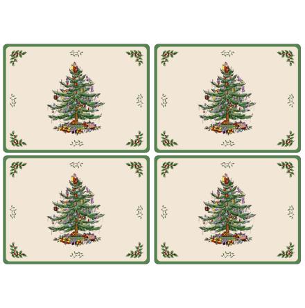 Christmas Tree Bordsunderlgg 4-pack