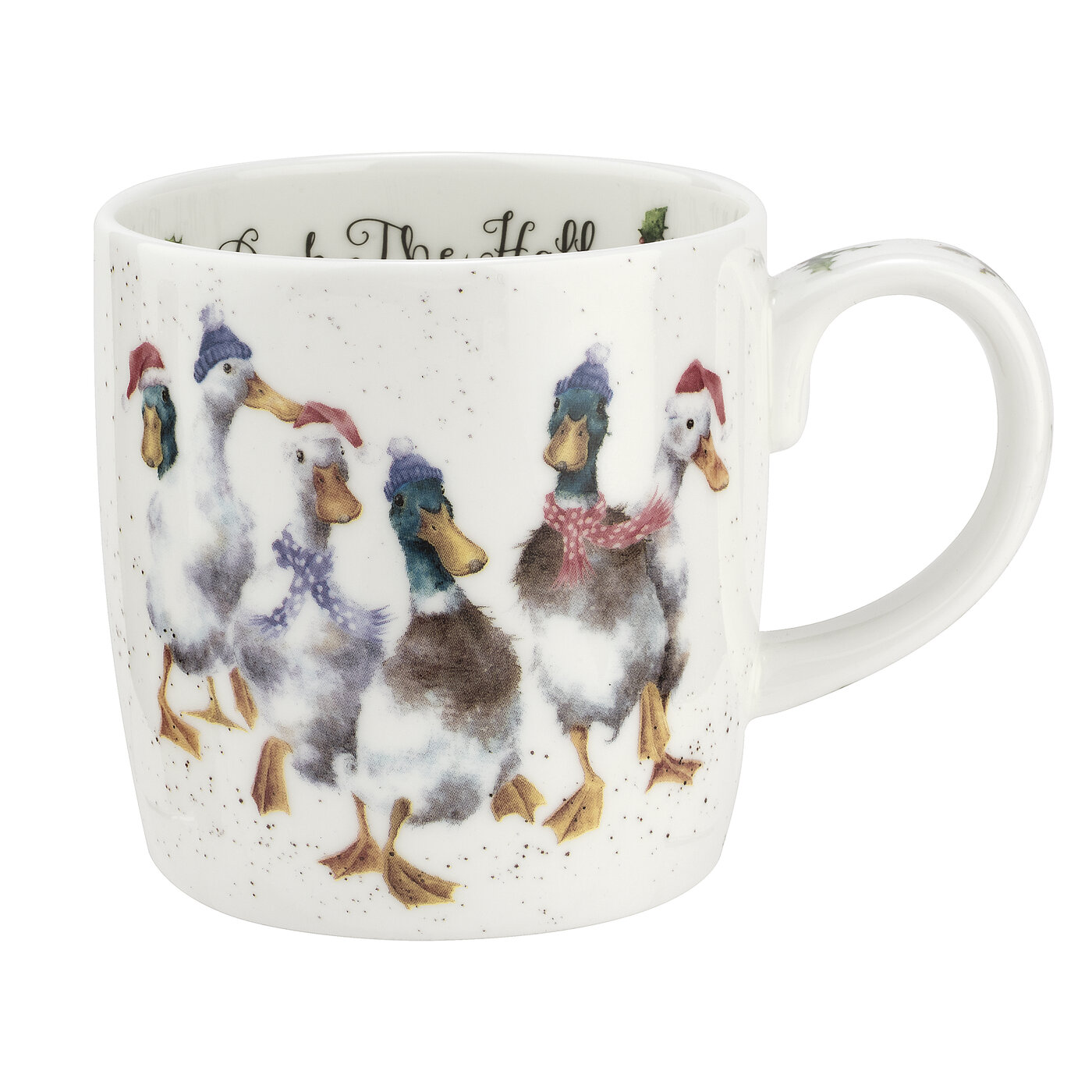 Wrendale Designs Mugg Duck the Halls (ducks) 0.31L